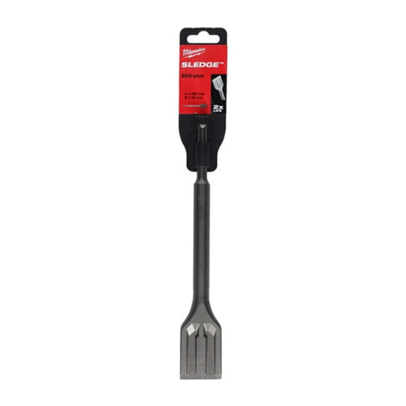 Centurion Milwaukee SDS+ "Sledge" Wide Chisel 250 x 40mm - 1pc - Pack of 5