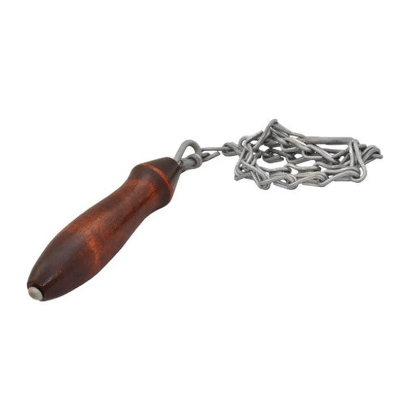 Centurion 450mm Galvanised Chain and Wooden Handle Cistern Pull - Pack of 5
