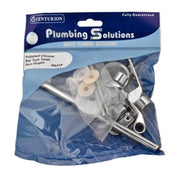 Centurion Bar Type Toilet Seat Hinges - Polished Chrome - Pack of 5