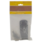Centurion Heavy Duty Safety Hasp and Staple, Black, 250mm - Pack of 3