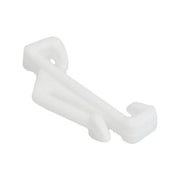 Centurion Curtain Gliders To Fit Harrison Super White - Pack of 100