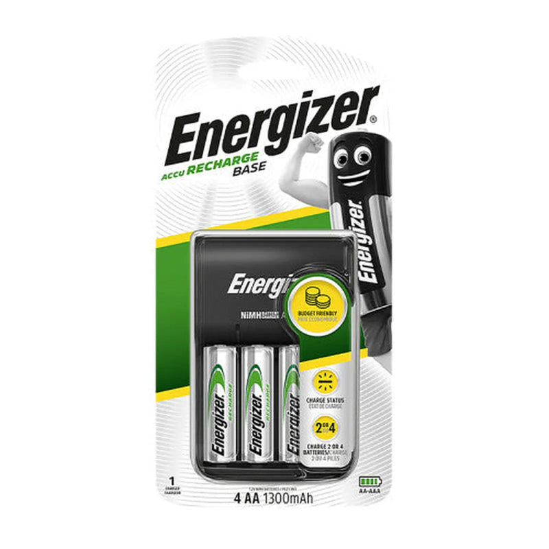 Centurion Energiser Battery Charger + 4 AA 1300mAh Batteries - Pack of 6