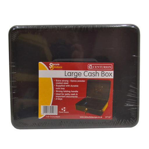Centurion Cash Box With Key Lock - 12"