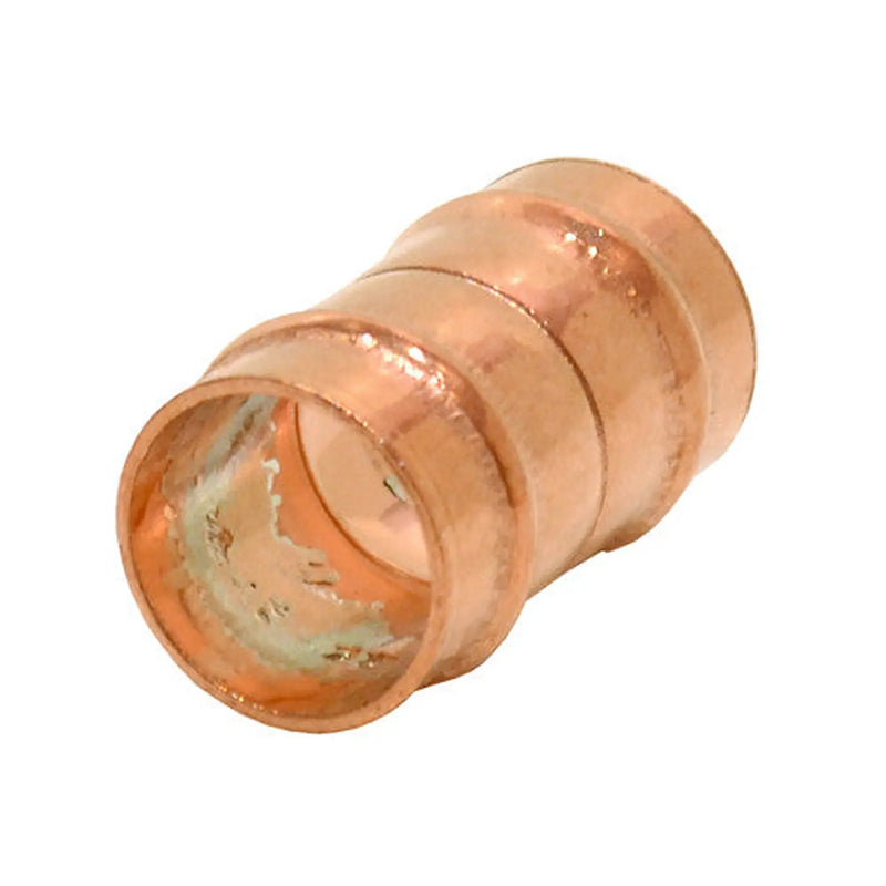 Centurion 15mm Solder Ring Copper Straight Coupling (Pack of 5) - Pack of 3