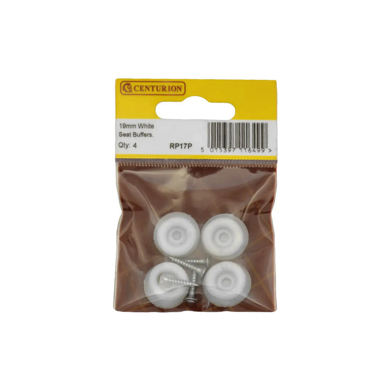 Stax 19mm White Seat Buffers