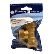 Centurion 22mm Compression Equal Tee - Pack of 5