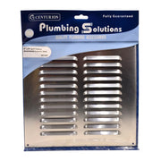 Centurion Louvre Vent - Self Colour Aluminum - 229 x 229mm - Pack of 5