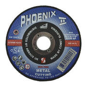 Centurion Phoenix II Flat Metal Cutting Disc (125 x 3 x 22mm) - Pack of 5