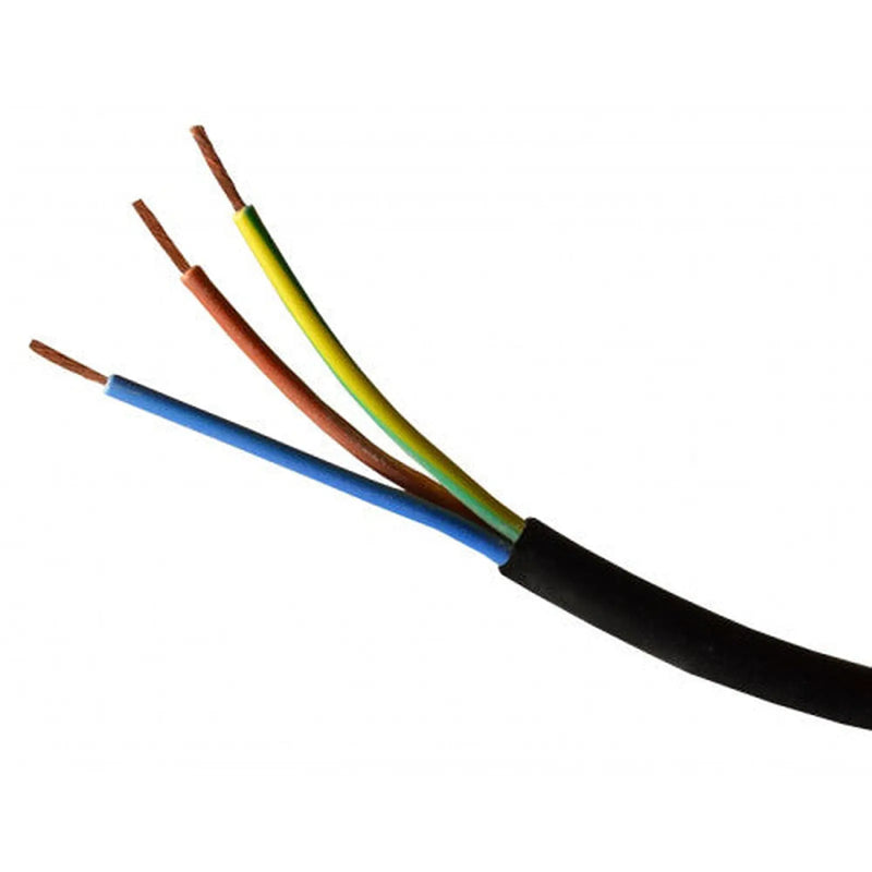 Centurion 2.5mm 3 Core Round Flex Cable, 100m