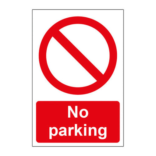 Centurion No parking 1.2mm Recyclable PP (200 x 300mm) - Min Order 2