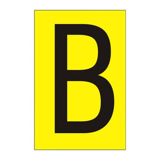 Centurion Character 'B' - Yellow Vinyl - 75mm - Pack of 10 - Min Order 2