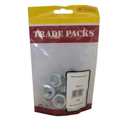 Centurion Steel Hex Nuts - Zinc Plated - M16 - Pack of 9