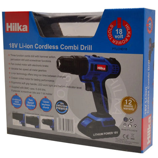 Centurion Hilka Li-ion Cordless Hammer Drill