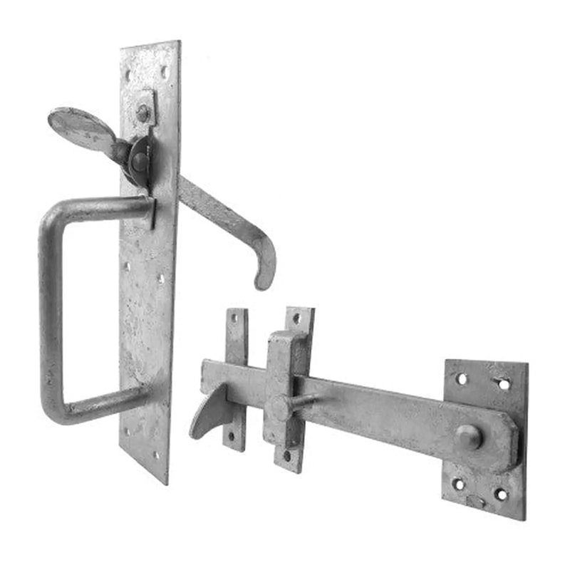 Centurion Heavy Galvanised Suffolk Latch, 200mm - Pack of 3