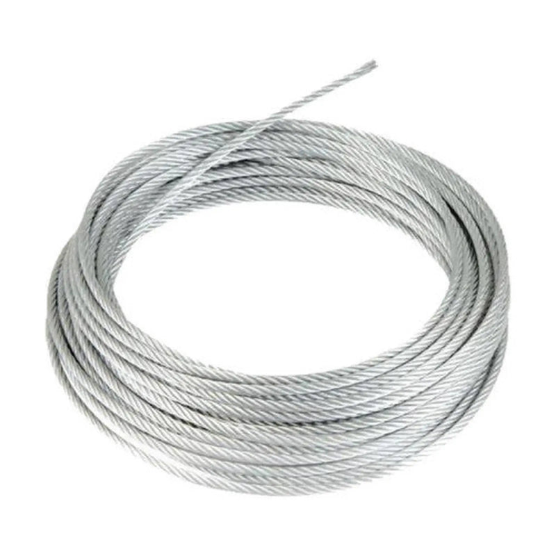 Centurion Steel Wire Rope, Galvanised, 8mm x 10m