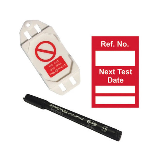 Centurion 'Next Test' Mini Tag Insert Kit, Red