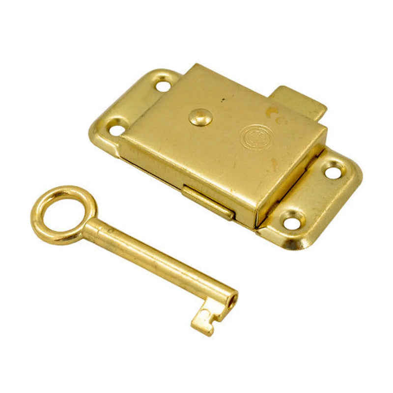 Centurion 63mm x 32mm (2 1/2" x 1 1/4") EB Wardrobe Locks - Min Order 4