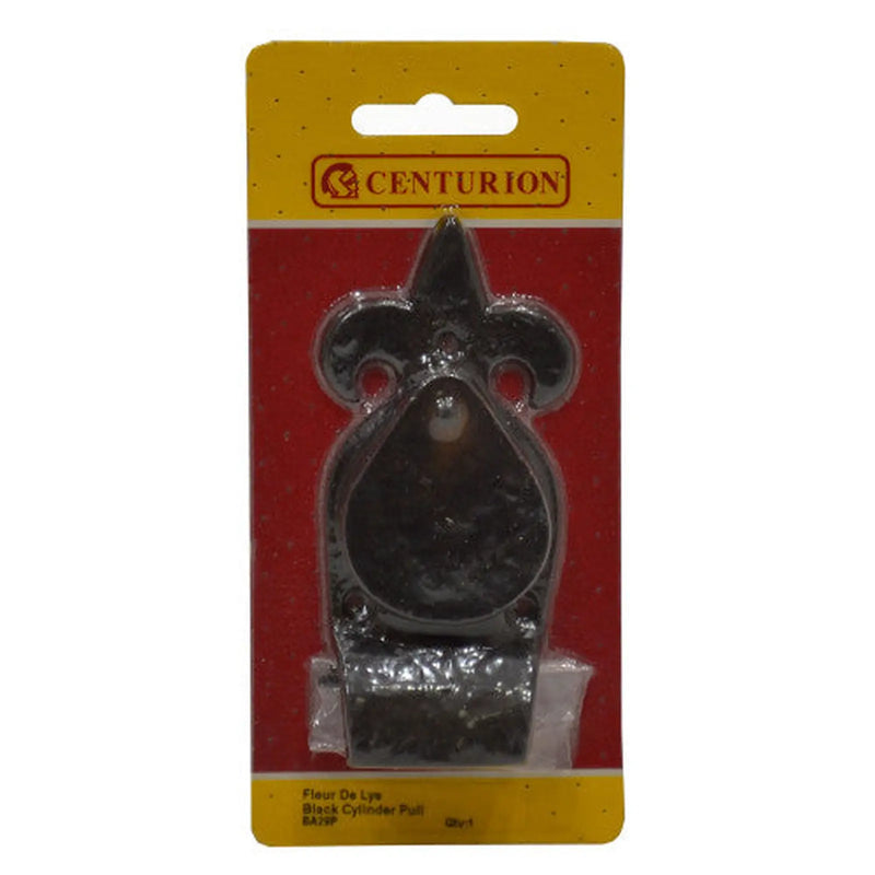 Centurion 125mm x 56mm (5" x 2 1/4") Tudor Fleur De Lys Cylinder Pull - Pack of 3