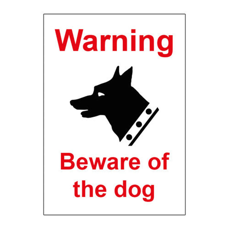 Centurion Beware of the dog - SAV (148 x 210mm) - Min Order 2