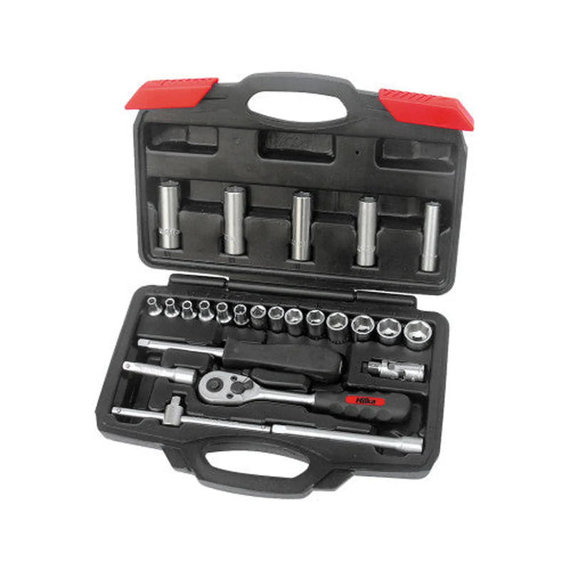 Centurion Hilka Dr Socket Set, 25pc, 1/2"