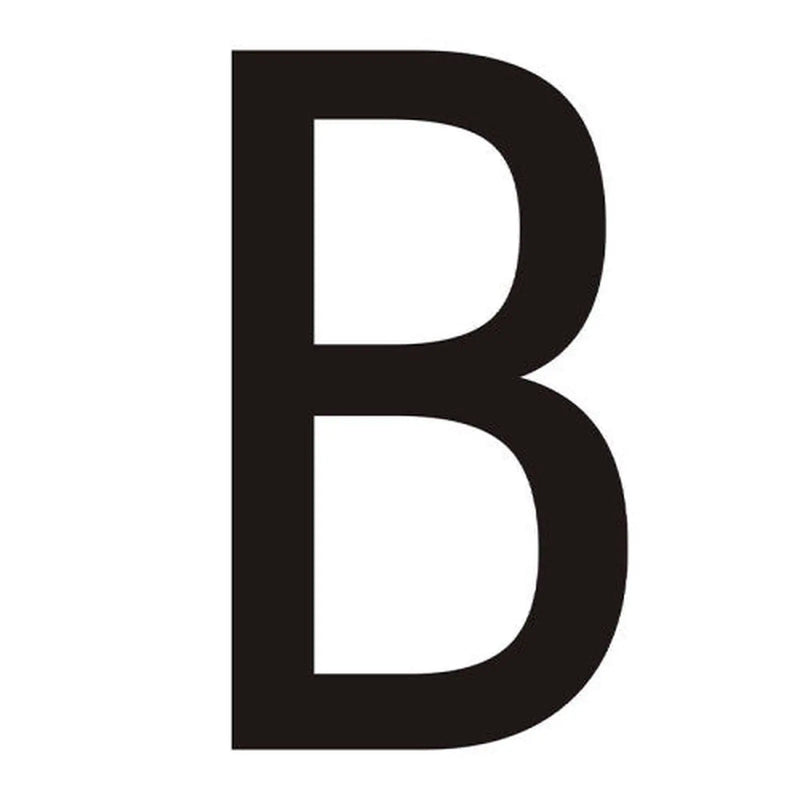 Centurion Character 'B' - Black Vinyl - 75mm - Pack of 10 - Min Order 2