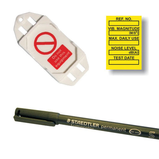 Centurion 'Vibration Control' Mini Tag Insert Kit, Yellow