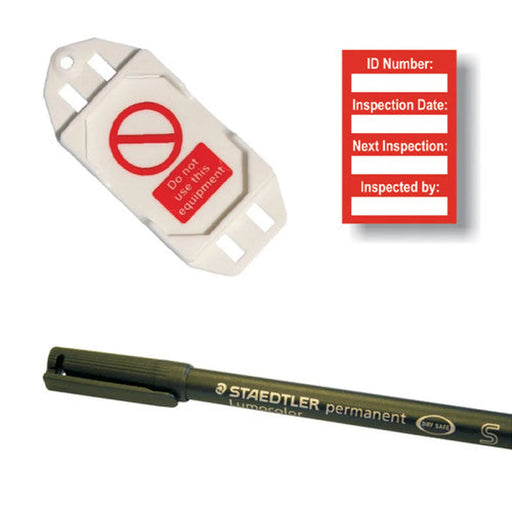 Centurion 'Harness' Mini Tag Insert Kit, Red