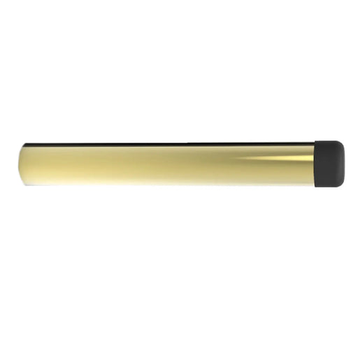 Doorstop - Cylinder (Without Rose) - Polished Brass 116mm