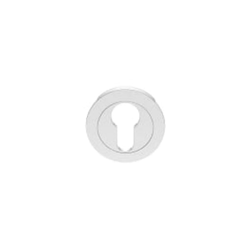 Escutcheon - Euro Profile On Concealed Fix Round Rose - Polished Chrome 51MM