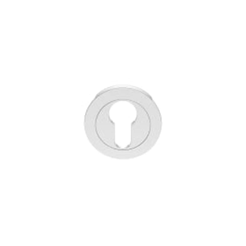 Escutcheon - Euro Profile On Concealed Fix Round Rose - Polished Chrome 51MM