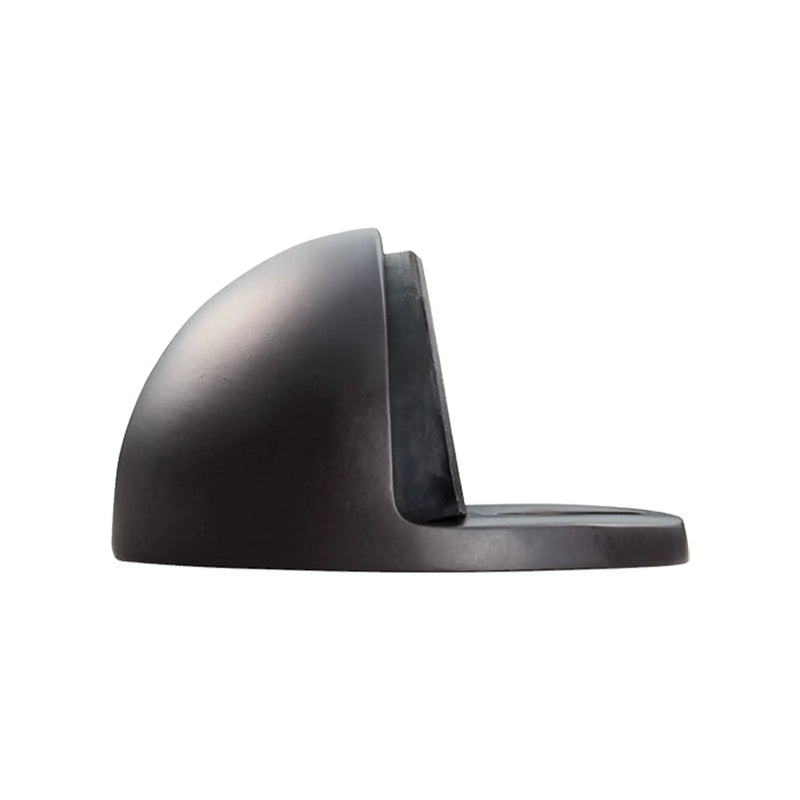 Floor Mounted Oval Doorstop - Matt Bronze