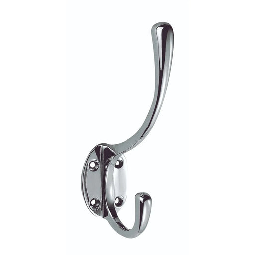 Victorian Hat & Coat Hook - Polished Chrome 127MM