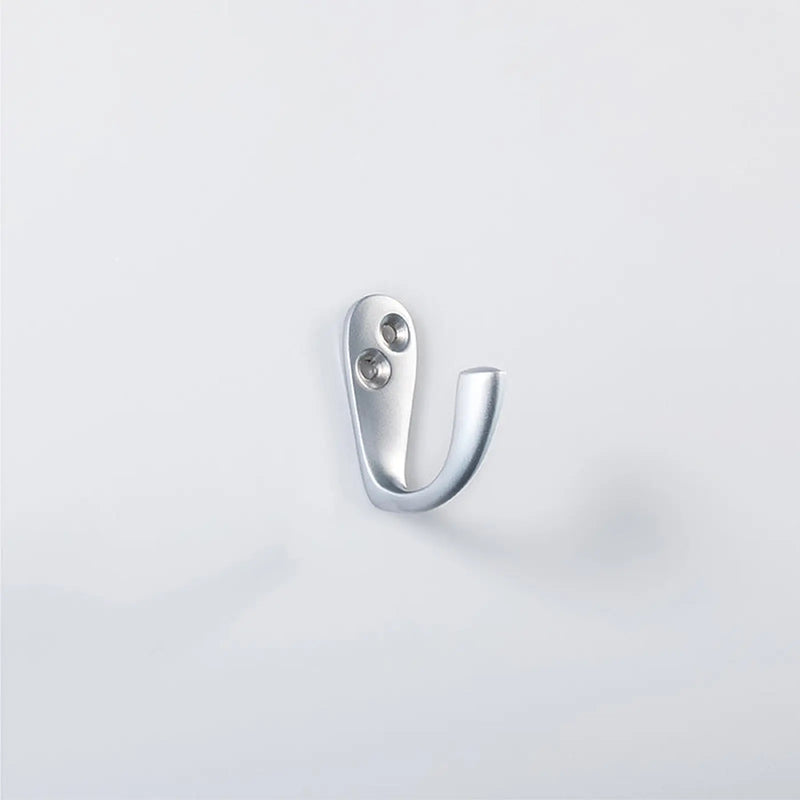 Victorian Single Robe Hook - Satin Chrome 45MM