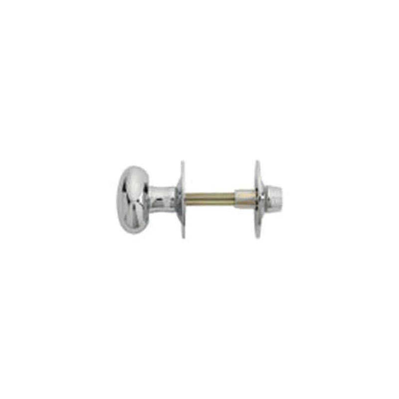 Turn & Release To Suit Rackbolt / Oval Turn - Spline Spindle - Polished Chrome 38MM