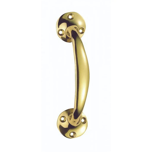 Victorian - Bow Handle - Polished Brass 152MM