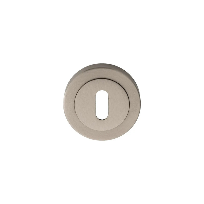 Escutcheon - Lock Profile On Concealed Fix Round Rose Nis (Satin Nickel) - Satin Nickel 52MM
