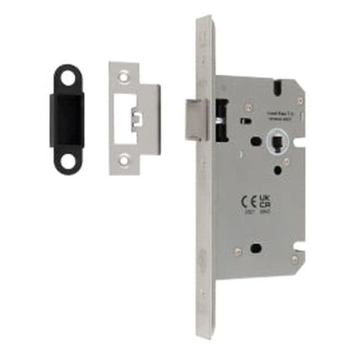 Stax 60Mm Din Latch - Square - Satin Stainless Steel