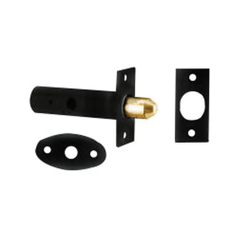 61Mm Door Security Bolt - Black