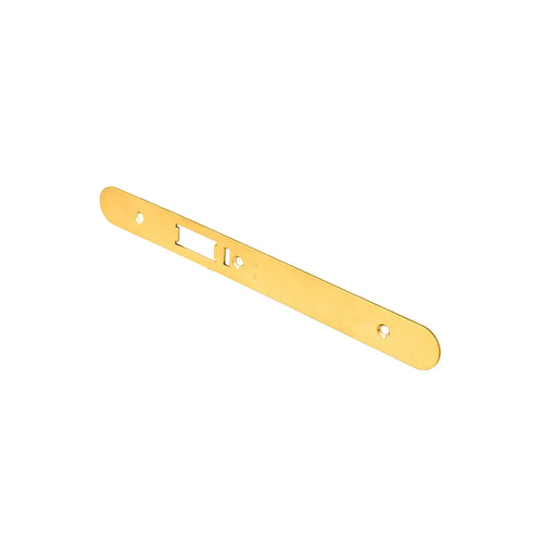 Forend Strike & Fixings - Dls7260Nla - Radius - Stainless Brass