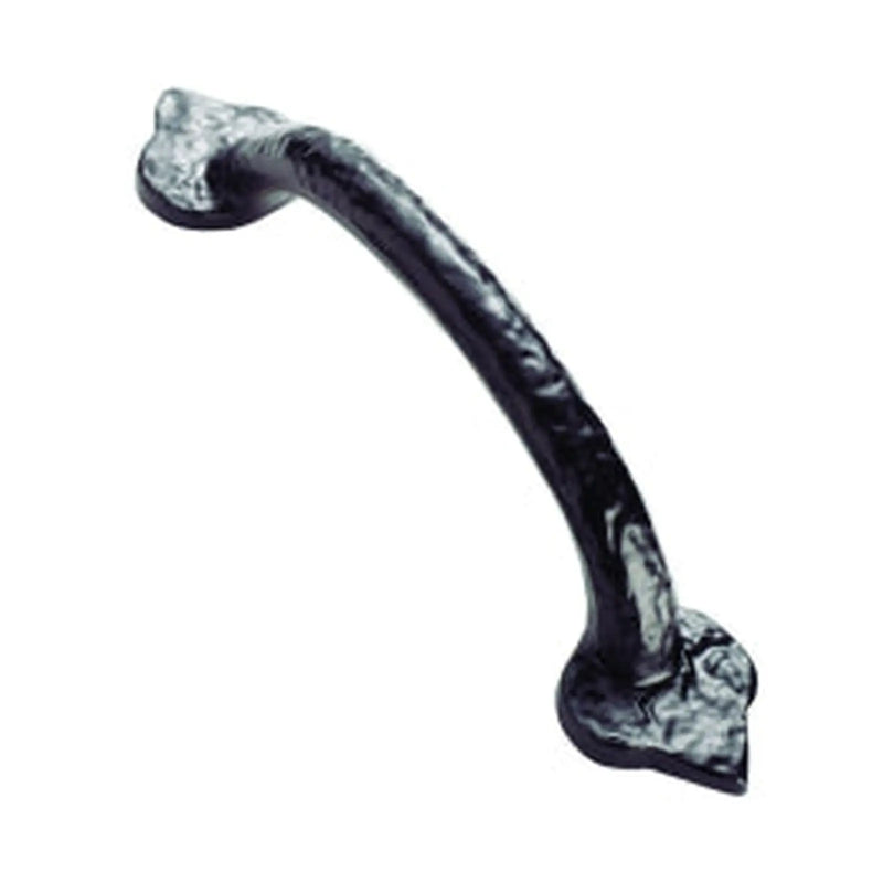 Hammered Fleur De Lys Handle 102Mm C/C - Black Antique 102 ( 151 )