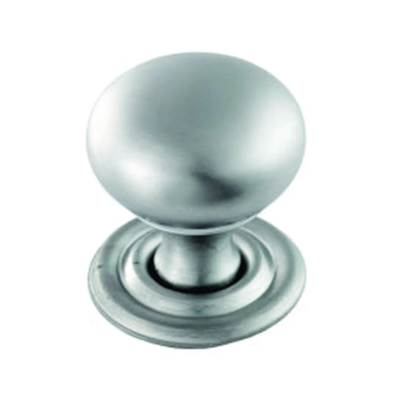 Hollow Victorian Knob 38Mm - Satin Chrome 38 ( 37 )