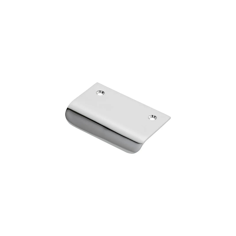 Hidden Finger Pull 50 X 48 X 2Mm - Polished Chrome 52 ( 48 )