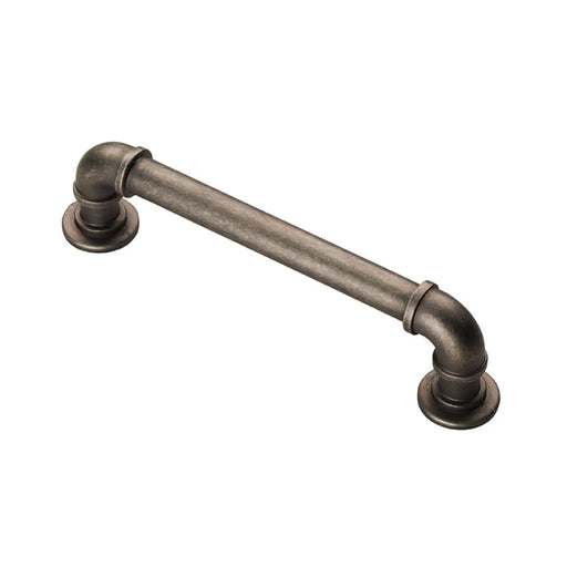 Pipe Handle 128Mm C/C - Pewter 128mm