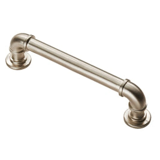 Pipe Handle 128Mm C/C - Satin Nickel 128mm