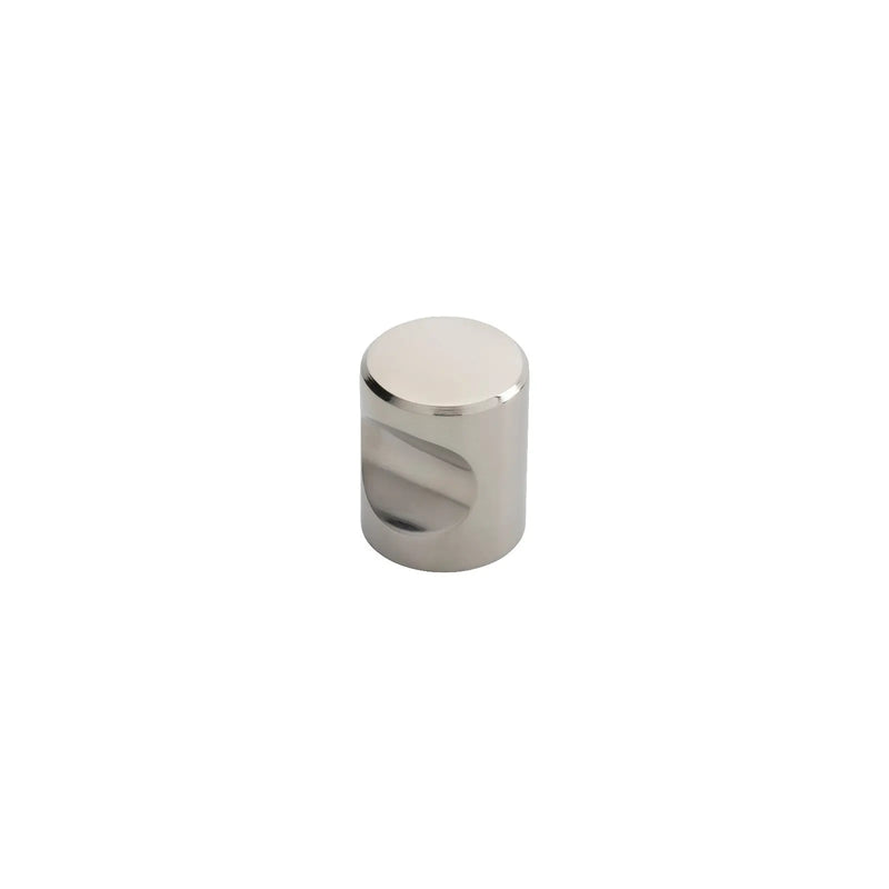 Stainless Steel Cylindrical Knob 25Mm - Polished Stainless Steel ( 25 )