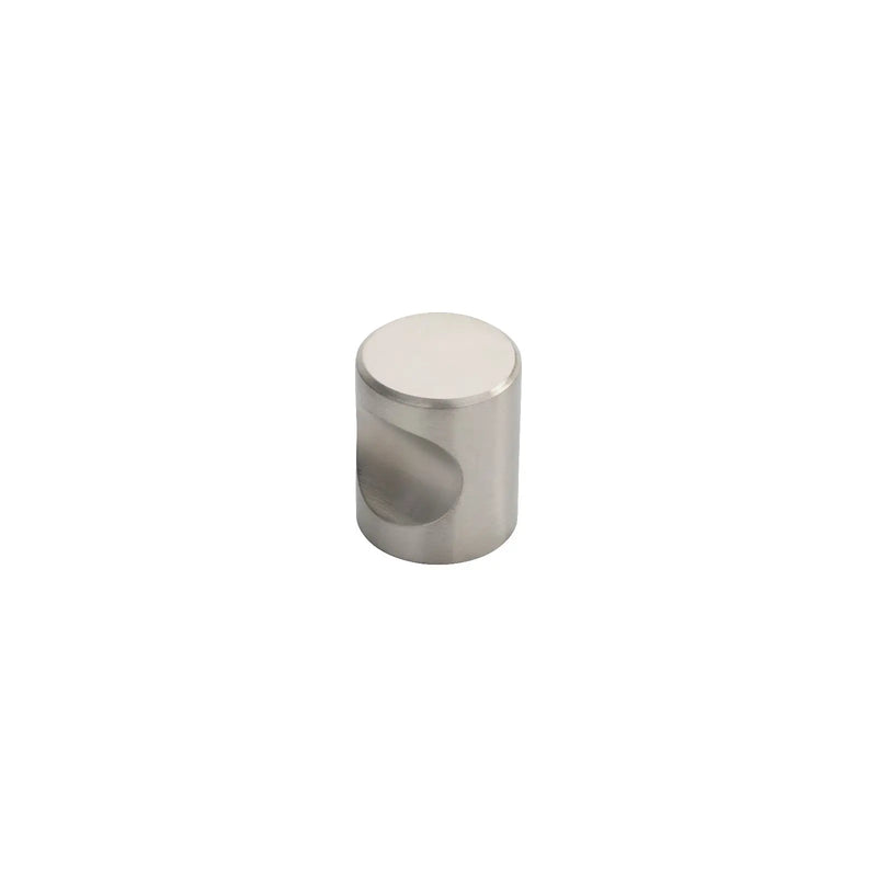 Stainless Steel Cylindrical Knob 25Mm - Stainless Steel ( 25 )