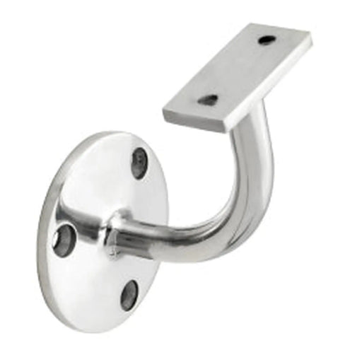 Handrail Bracket - 62Mm Projection - Face Fix - Bright Stainless Steel