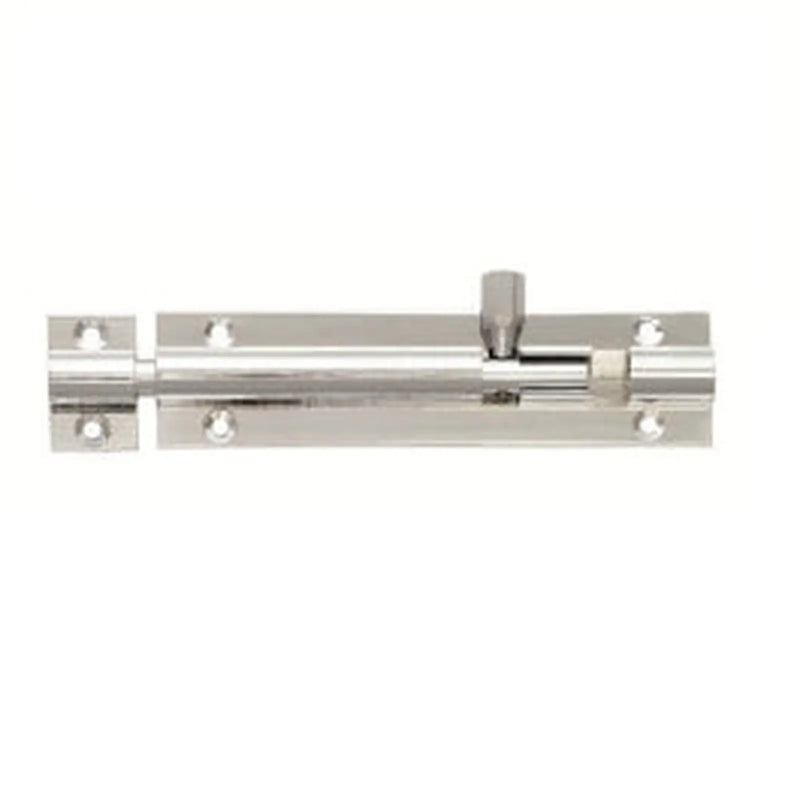 100Mm Barrel Bolt - Retail Pack - Polished Chrome