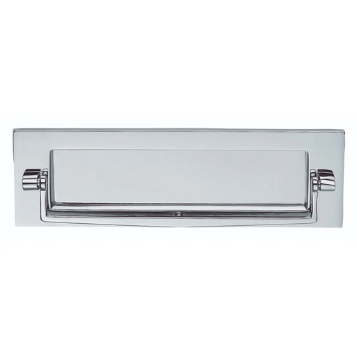 Victorian - Postal Knocker - Polished Chrome 256 x 79mm