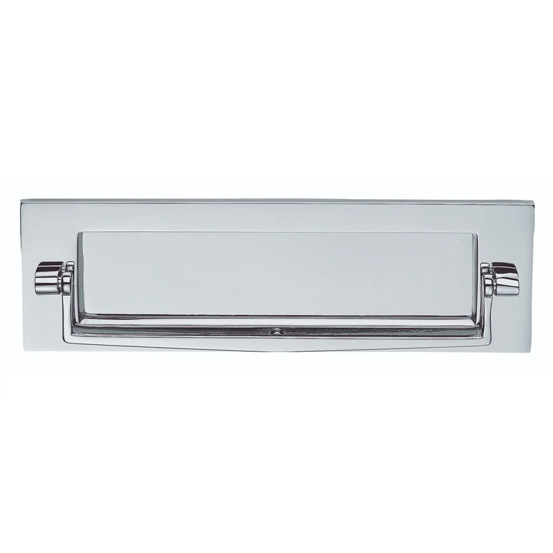 Victorian - Postal Knocker - Polished Chrome 256 x 79mm